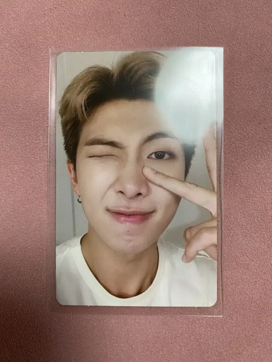 방탄소년단 2019 메모리즈 블루레이 포카 남준